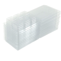 6 Cavity Clear Wax Melt Mould Plastic Box